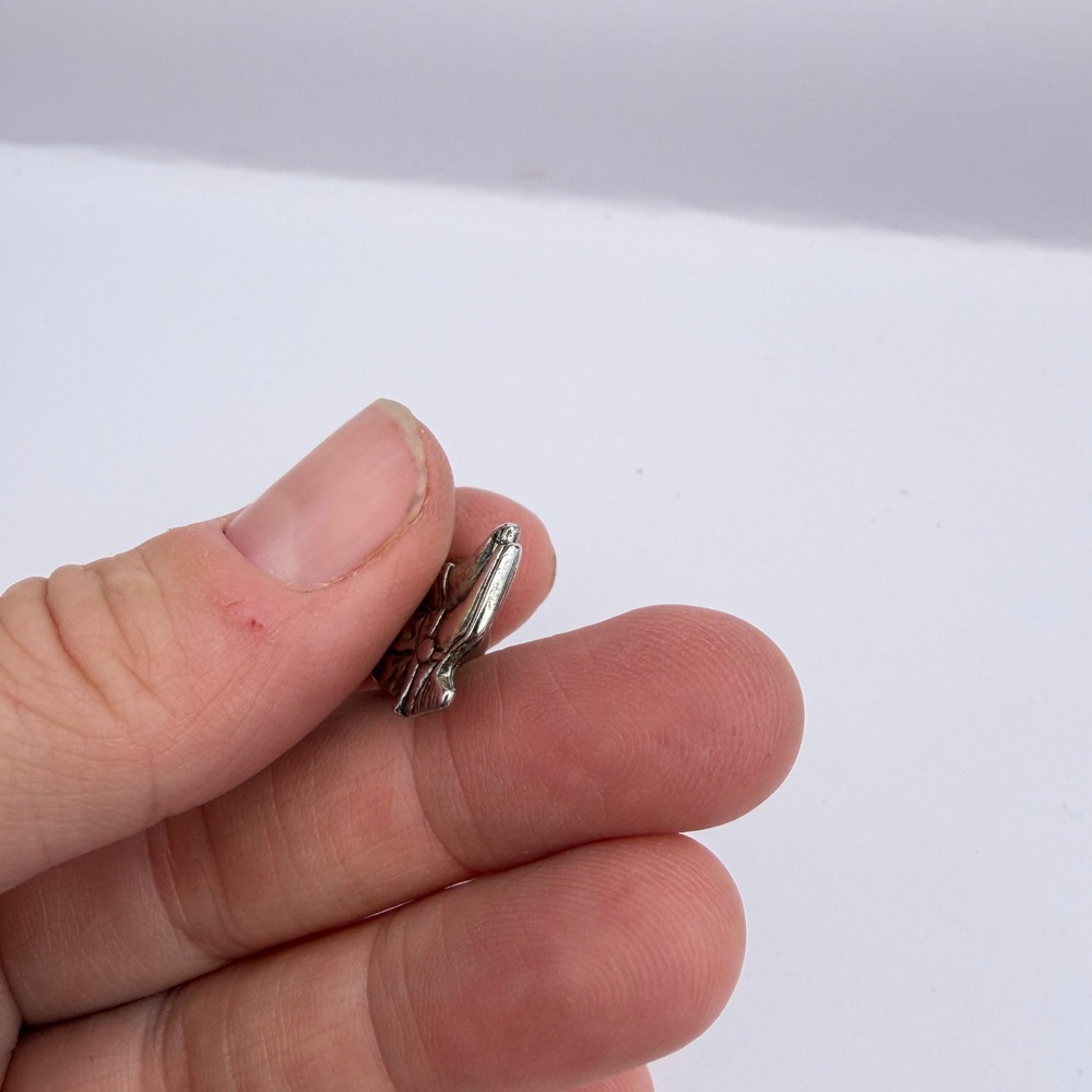 Cowboy Boots Lapel Pin Hat Bag Silver Tone Metal Western Country Core - Picture 5 of 9
